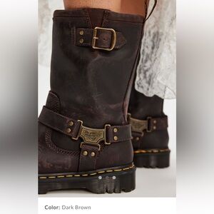 Dr. Martens Brown Leather Boots